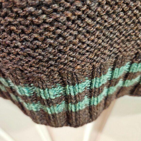 Vintage Mens tight weave woolen vest - Picture 11 of 16